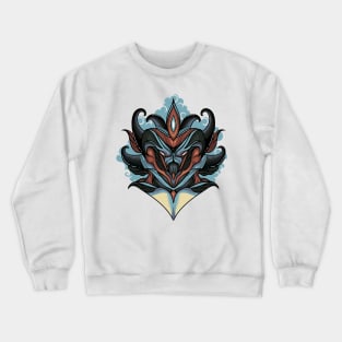 demon devil evil illustration Crewneck Sweatshirt